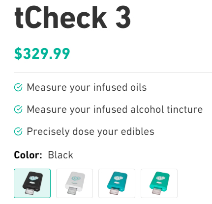Measure your infused oils,
Measure your infused alcohol tincture, Precisely dose your edibles